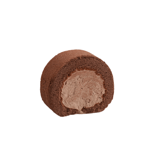 Chocolate Roll Cake Piece